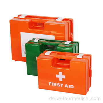 Medizinische tragbare leere Tasche Erste-Hilfe-Plastikbox